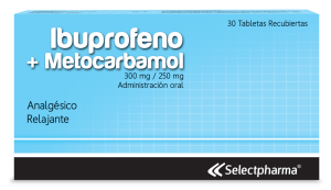 ibuprofeno + metocarbamol