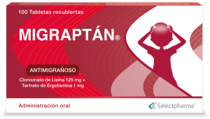 migraptán® clonixinato de lisina 125 mg + tartrato de ergotamina 1 mg